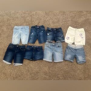 SO Kids Denim Shorts in Blue and Light Blue